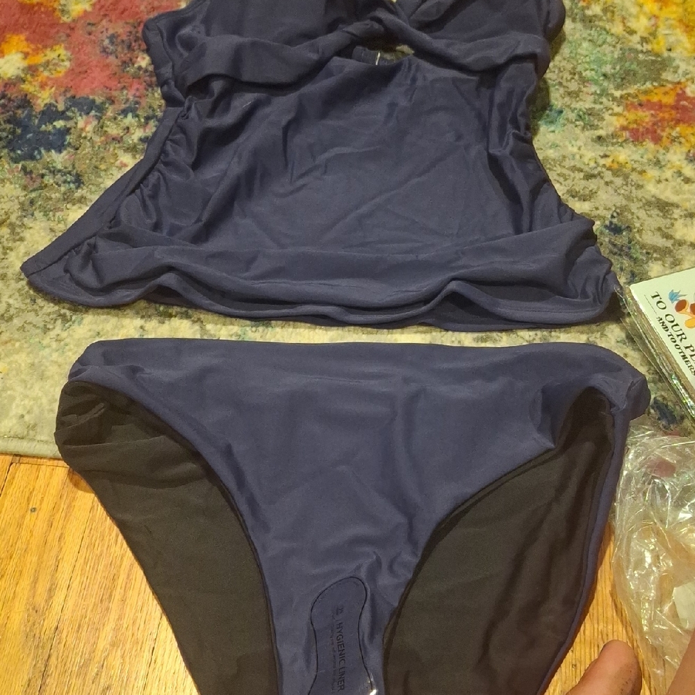Elegant Navy Bikini Bottom